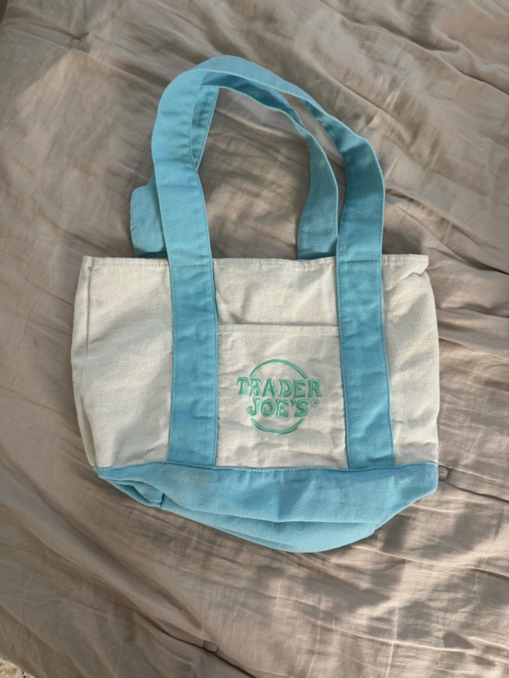 Trader Joe’s Mini Canvas Tote Bag